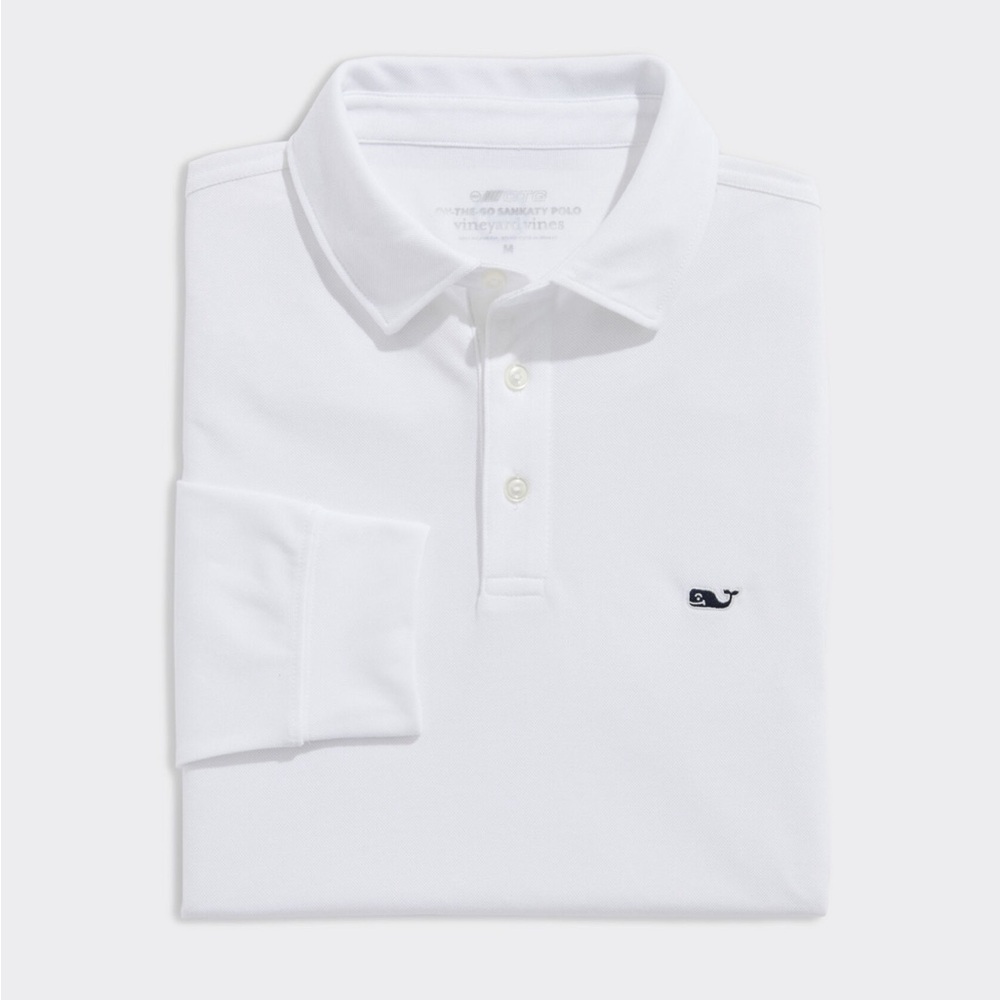Vineyard Vines Boys Long Sleeve Collared Shirt - Medium